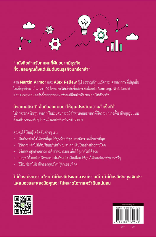 คู่มือทำธุรกิจ สไตล์คนคิดสร้างสรรค์_ปกหลัง